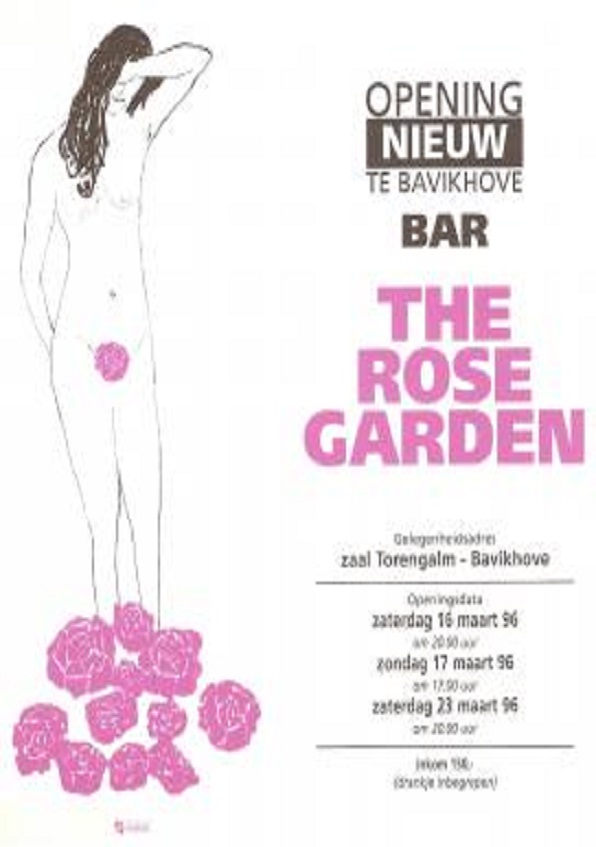 Affiche voorstelling 1996: The Rose Garden