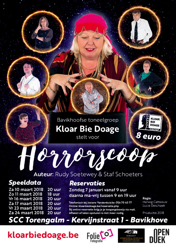Affiche voorstelling 2018: Horroscoop